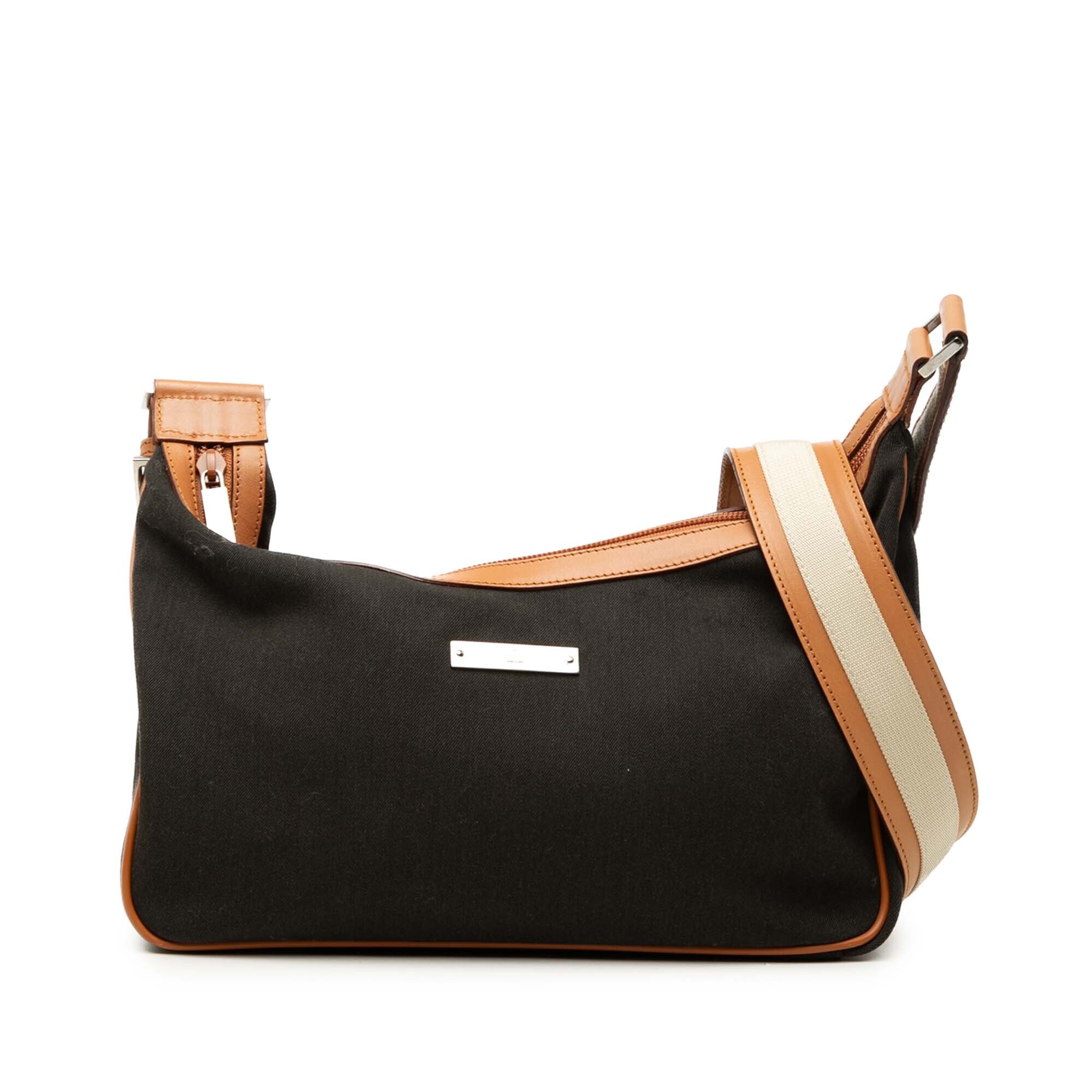 Pre-Loved Gucci Canvas Crossbody